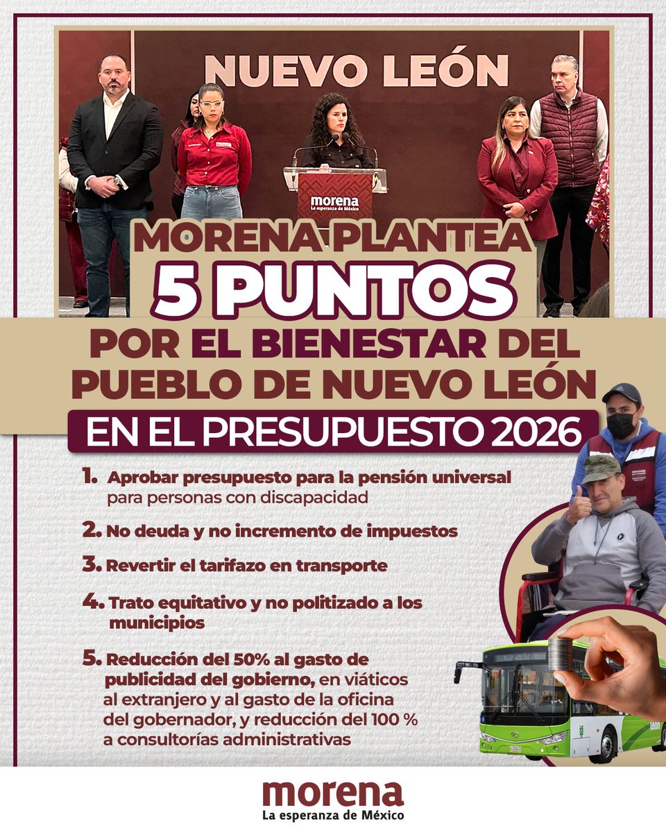 Morena tweet media