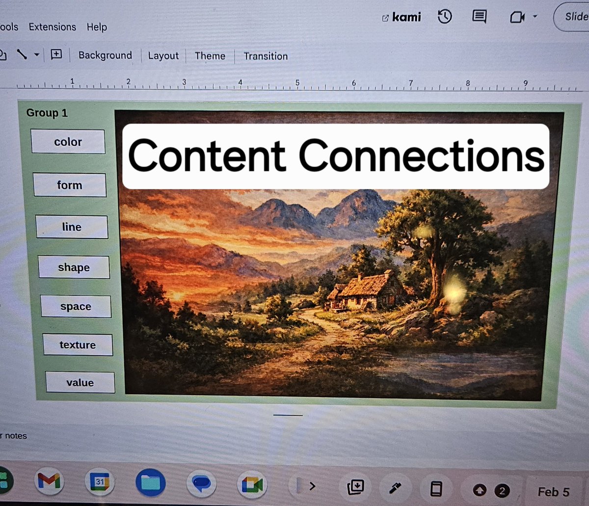 SarahC57225's tweet photo. Building vocabulary enhances communication,  critical thinking, confidence...@KedcARTS hosted Heidi Boles @s3strategies bringing this art teacher doable and engaging vocabulary strategies designed to reach diverse learners. Thank you! https://t.co/ykZNX9vFVG