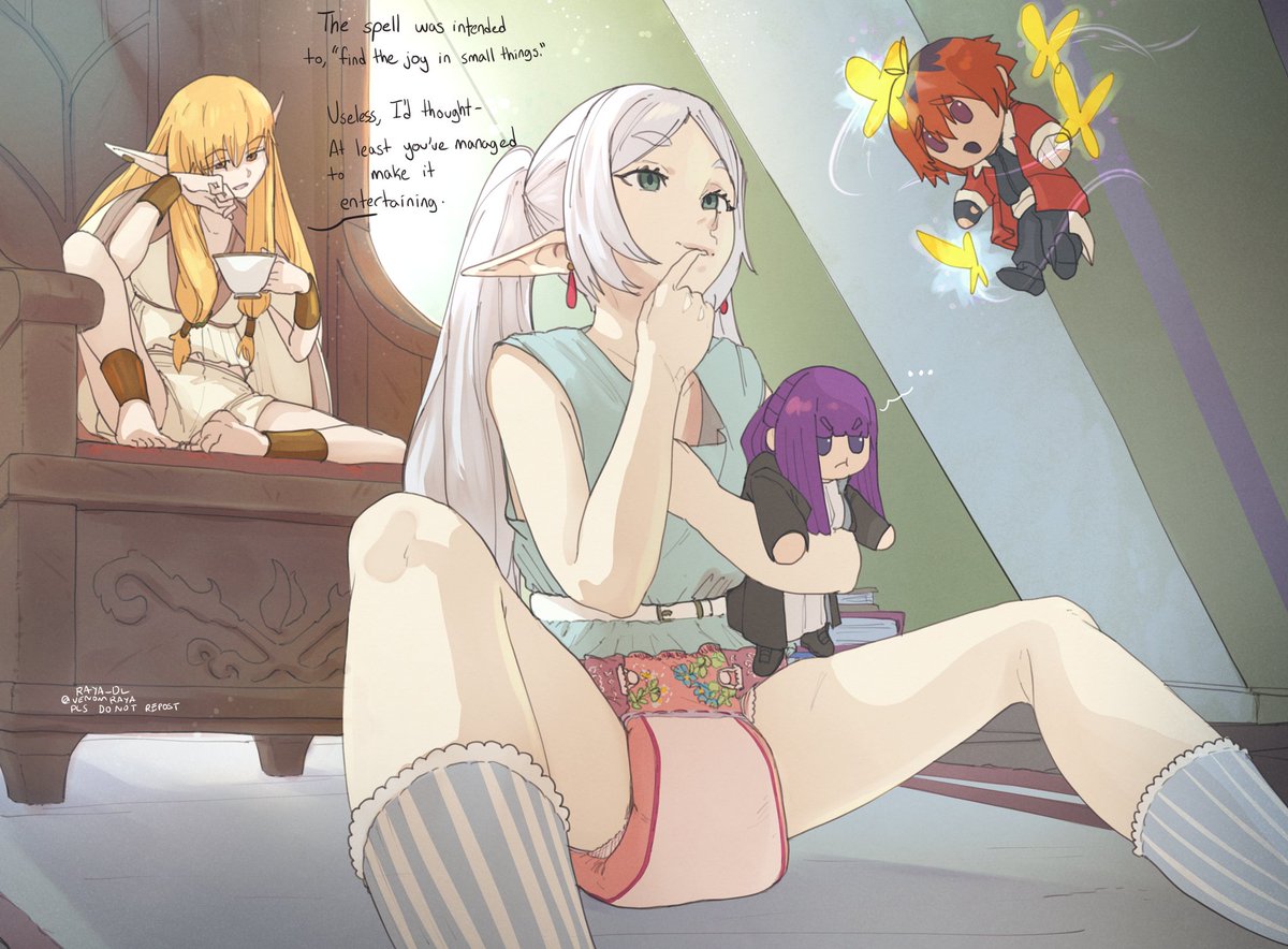 When you turn ur friends into fumos with the power of imagination