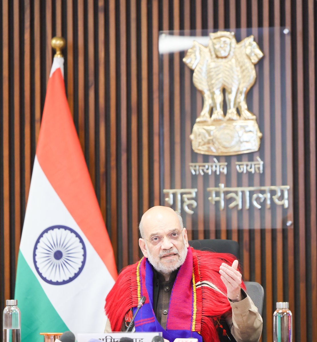 AmitShah's tweet photo. The tripartite agreement signed with the ENPO will constitute Frontier Nagaland Territorial Authority and empower it with financial autonomy and improved decision-making for holistic development of Eastern Nagaland. It removes the obstacles to speedier progress of the region. https://t.co/COsqYd7Dqx