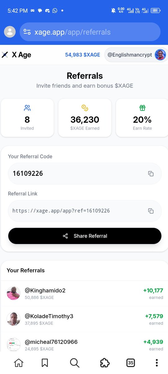 Englishmancrypt's tweet photo. 5
Iโm already farming.
If youโre farming too, reply โFARMINGโ ๐ฅ
If youโre just joining, reply โJUST ENTEREDโ ๐
Letโs see whoโs really active on CT ๐๐ ๐ ๐ ๐ ๐ ๐ ๐ ๐ ๐ ๐
#XageAirdrop #Web3Grind #FarmEarly https://t.co/wnLeAvAGI0