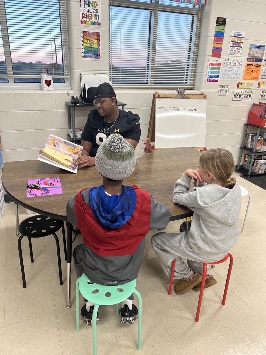 DA’ BEARS - Reading and sharing a message of Kindness, Humility and Service at Wernli ES this morning !! 🐻🐻🐻

Big Thank You to Principal Shaw and Mrs. Karr for hosting us !!

Selfless Servants in action - BFND !!

⁦<a href="/NISDWernli/">Dr. Caroline Wernli Elementary School</a>⁩ ⁦<a href="/BFNDFball/">Brennan Football</a> ⁦<a href="/NISDBrennan/">Brennan High School</a>⁩