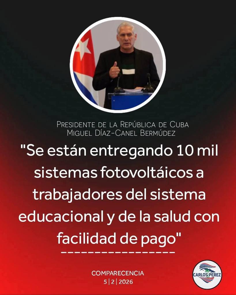 Avanzar en el programa energético es una prioridad en #Cuba #PinardelRío