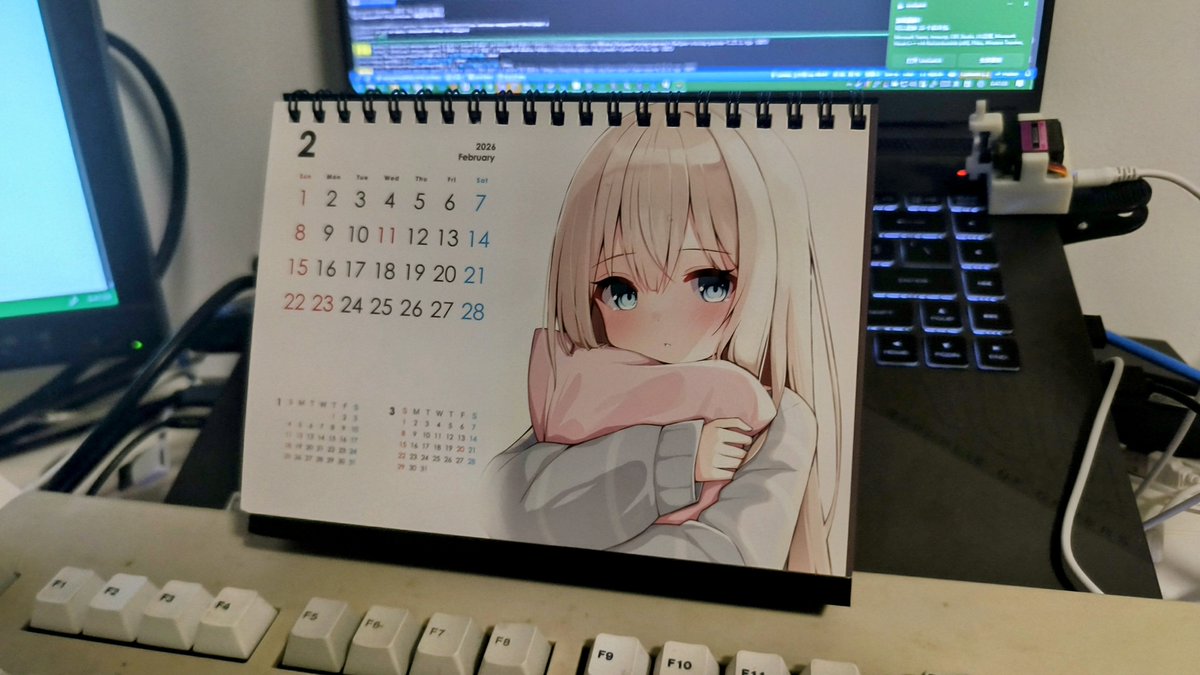 卓上カレンダー！
かわいい！

<a href="/ominaeshin/">おみなえし🍊佐渡ライフアニメ化決定です！！✨✨</a>