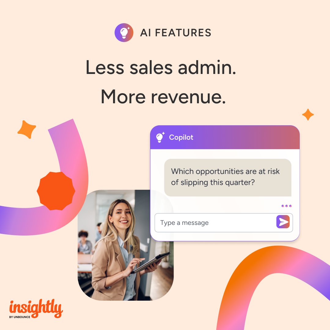Insightly CRM by Unbounce tweet media