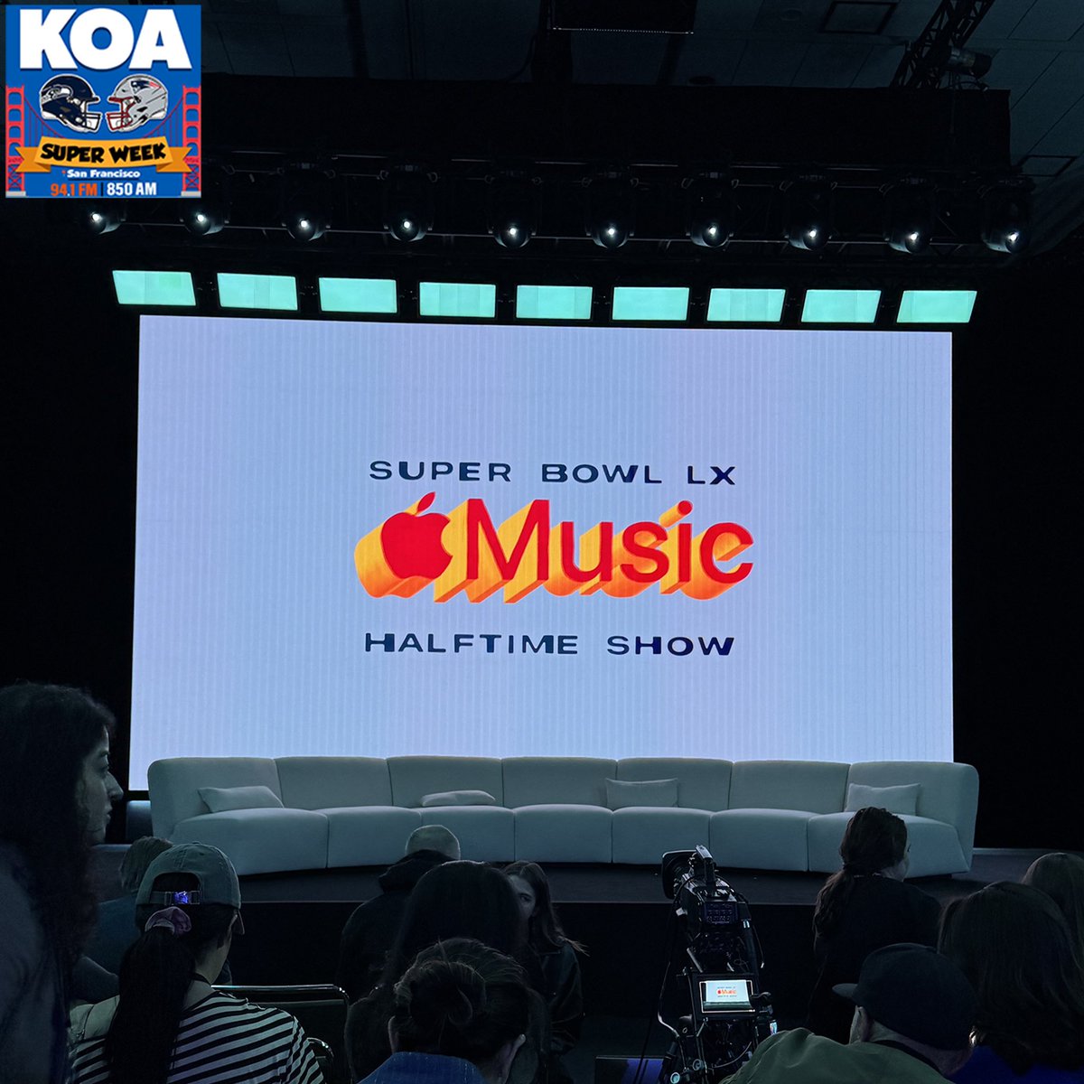 KOAColorado's tweet photo. @AnthonyRod33 @KOAJeana @Rossputin @DawsonRob @davejtepper @MandyConnell @redwardsradio @AllbrightNFL @Zach_Segars @RyanSchuiling We are in. 6th row 👀

#KOASuperWeek https://t.co/S1b4Q1XvGC