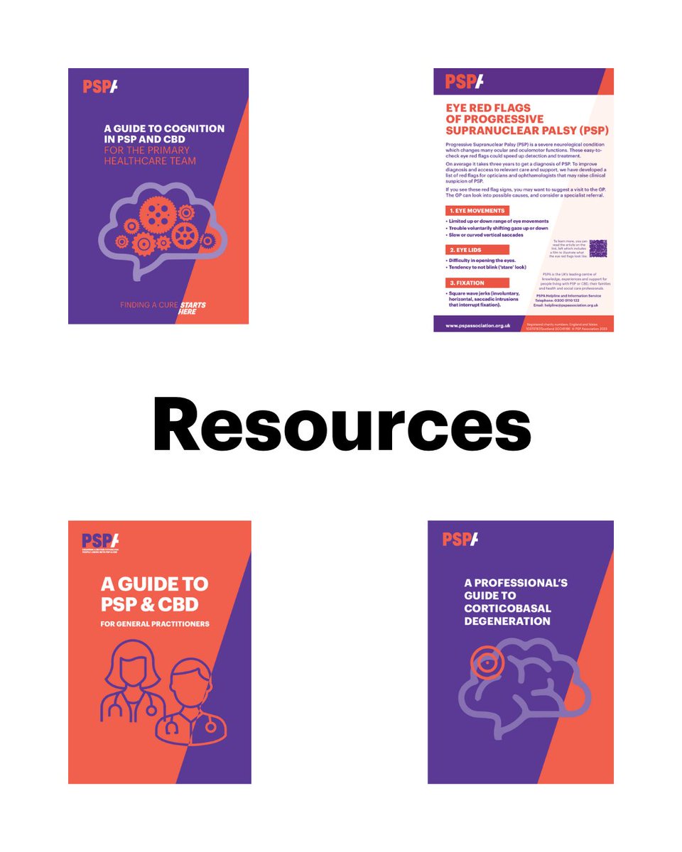 PSPAssociation's tweet image. Are you a health or social care professional working with PSP or CBD? Our free guides offer practical insights to help you provide the best care. Download and share with your colleagues to make a difference! 👉 ow.ly/WjWx50Y4W2a #PSP #CBD #Downloads #Guides