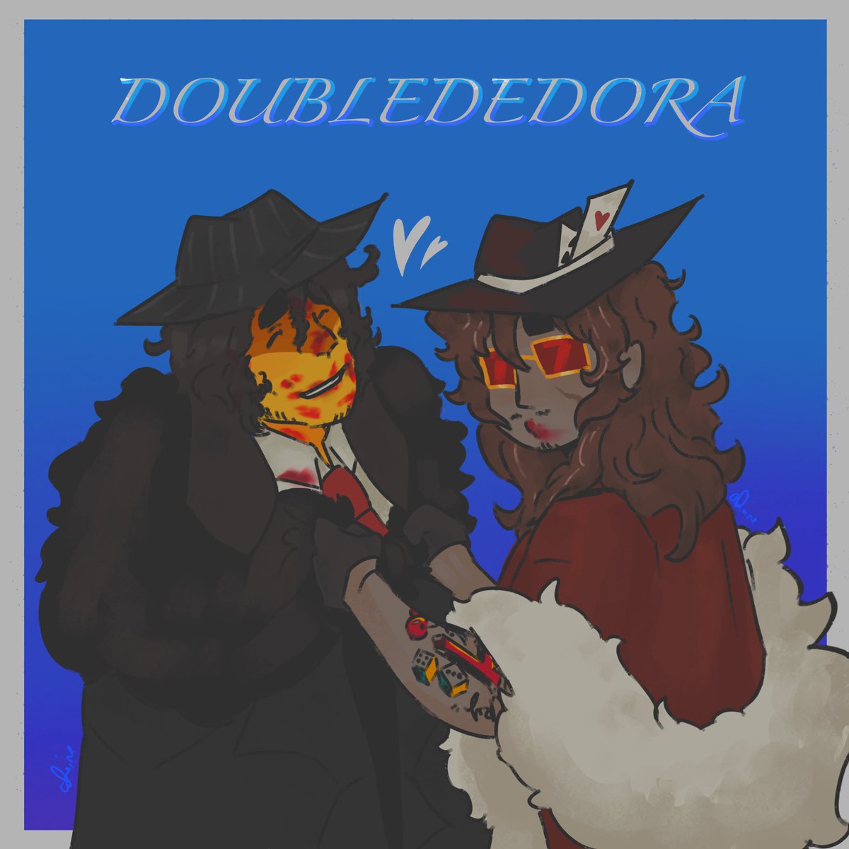 Double Fedora Rabbit Hi twitter! Double fedora my roots. #doublefedora #mafiosochance # ...