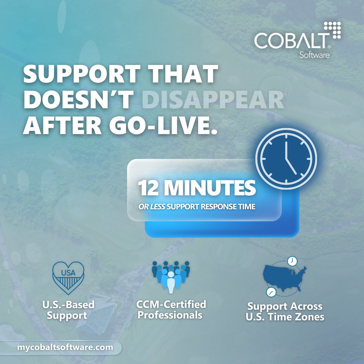 CobaltSoftware_'s tweet photo. Great support is what clubs feel every day.

At Cobalt, client support is led by CCM-certified professionals with private-club experience. With an average response time under 12 minutes, our team shows up when it matters most.

#CobaltSoftware #PoweringClubCommunity https://t.co/j9dnuR3idP