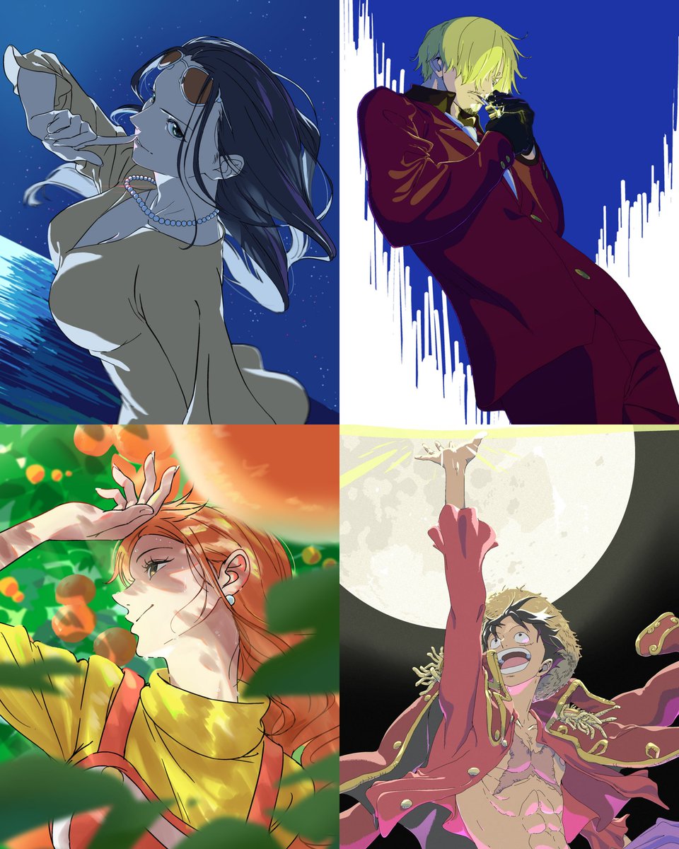 nasyasam13's tweet photo. Genuinely where did these Strawhats birthday arts go? Lately they're so... https://t.co/sn6il5FJ14