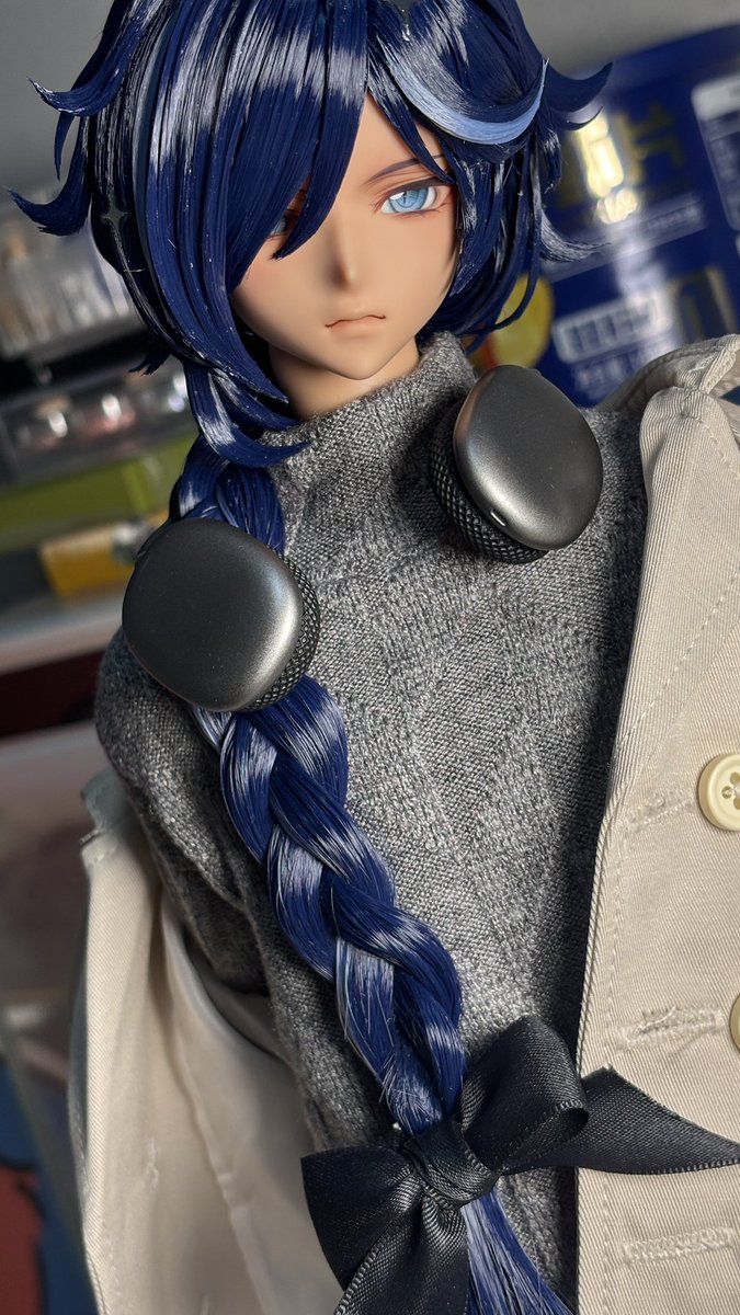 之前约的毛毛，这两天空了把自己的头也整一整画一画☺️