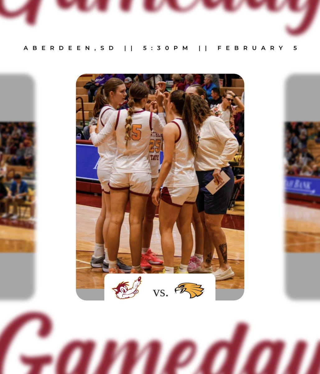 nsuwolves_wbb's tweet image. It’s GAMEDAY🤟🐺

@nsuwolves_wbb 🆚 Minn. Crookston 

⏰ 5:30 PM
📍Aberdeen, SD

📺📊nsicnetwork.com/nsuwolves/

#GoWolves🐺 | #maroonNgold🐾