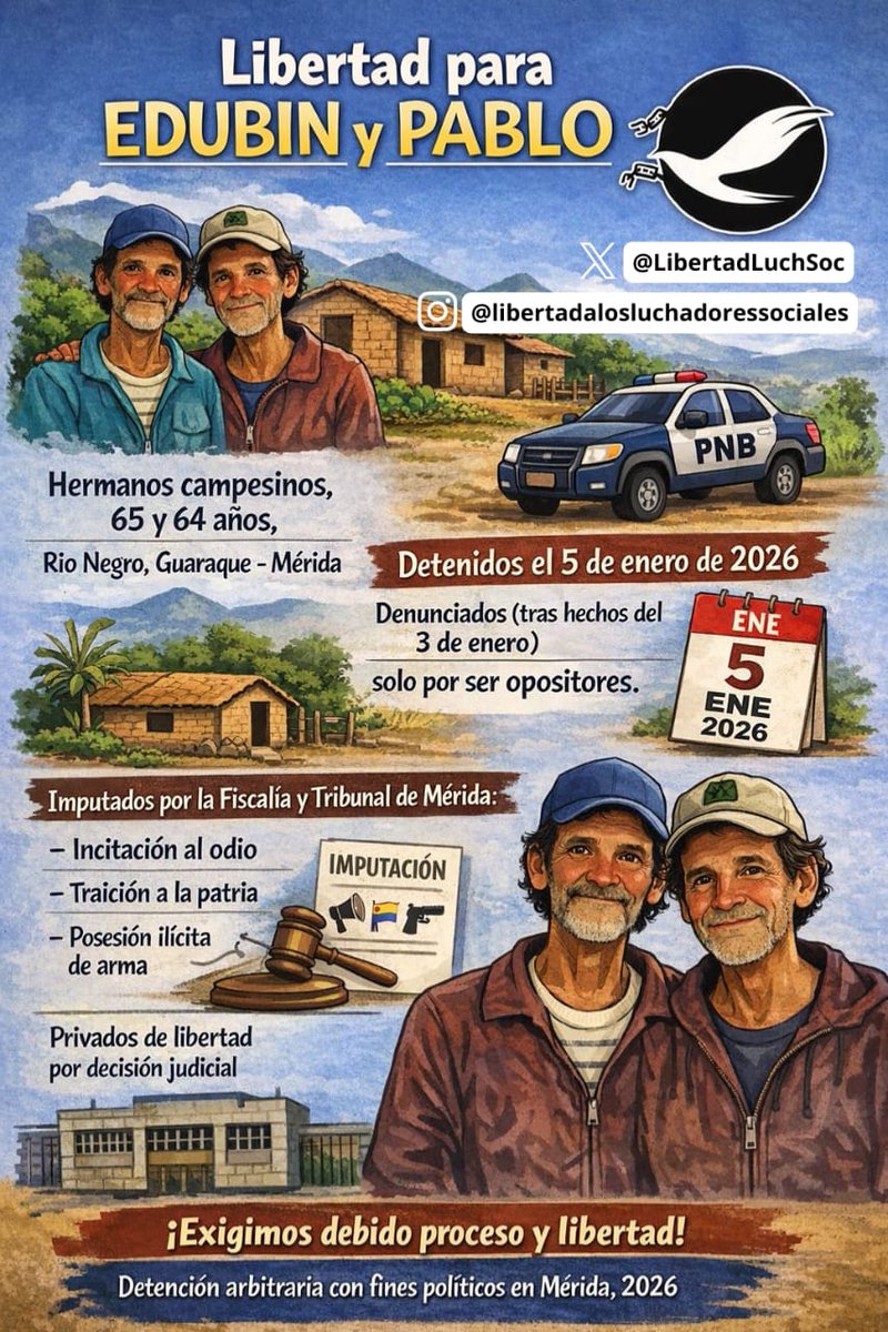 Comité por la Libertad de los Luchadores Sociales tweet media