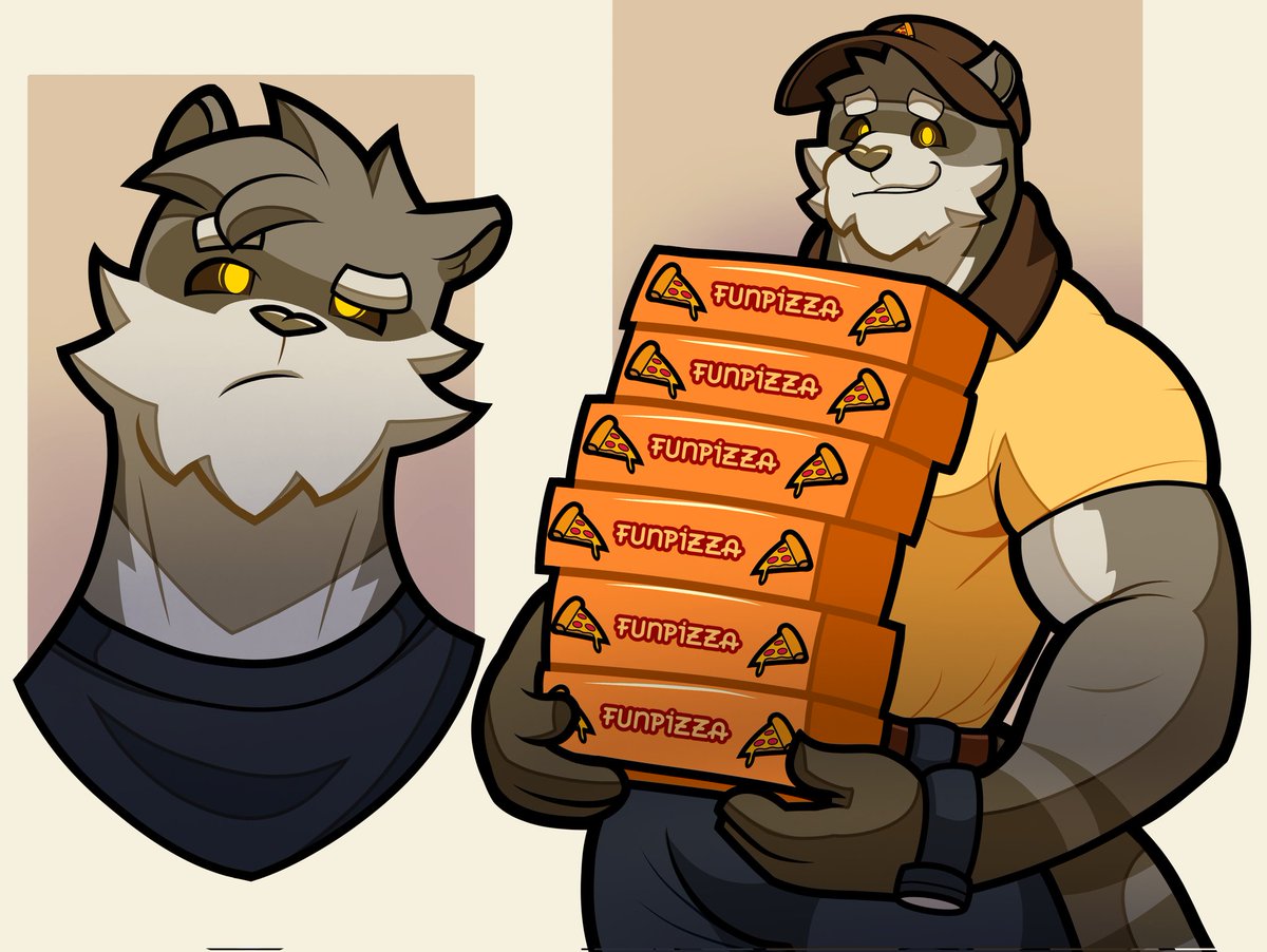 _applepot_'s tweet photo. Delivery guy
#furry #fursona #furryoc https://t.co/kMC3ZBtTdz