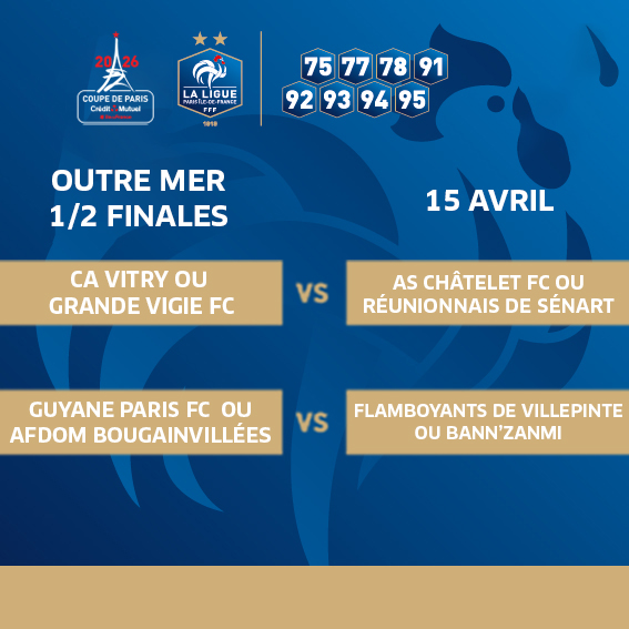 Ligue de Paris Île-de-France de Football tweet media