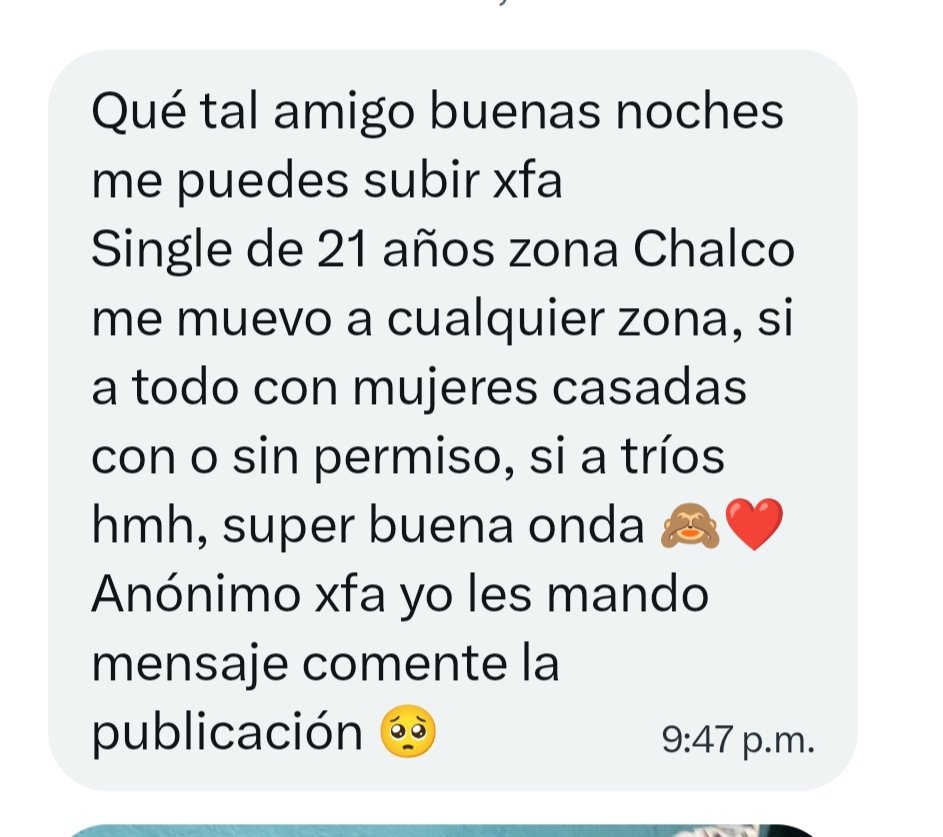 Anuncios Chalco y alrededores tweet media