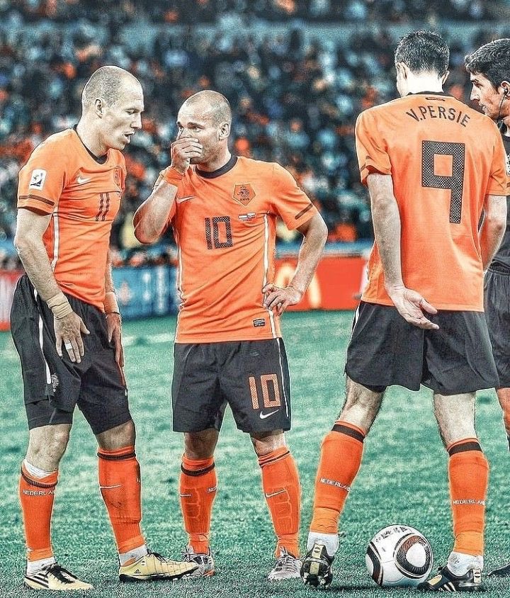 Robben, Sneijder and Van Persie, 2010 🔥🇳🇱