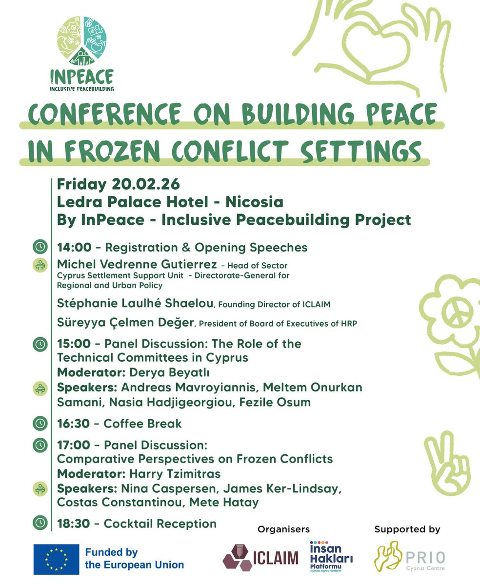 Cyprus Peace & Dialogue Center tweet media