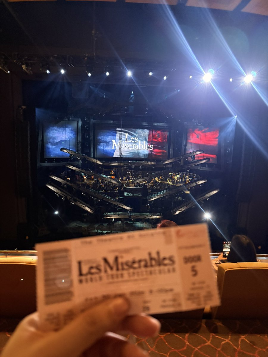 imkyle642's tweet photo. The music didn’t just fill the theater—it filled the parts of me that needed reminding: that love is brave, hope is loud, and redemption is always possible. https://t.co/pHnuZam4mq