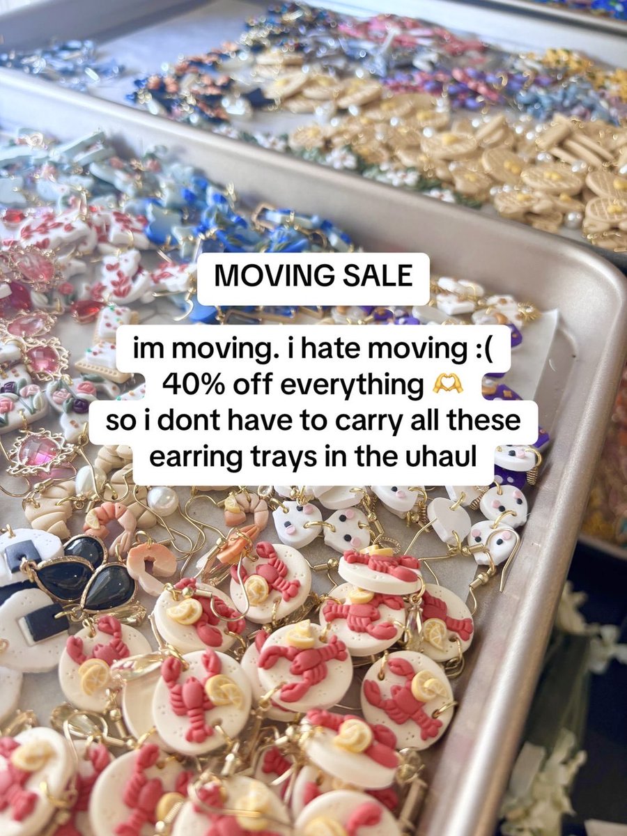 aimee makes earrings • tweet media