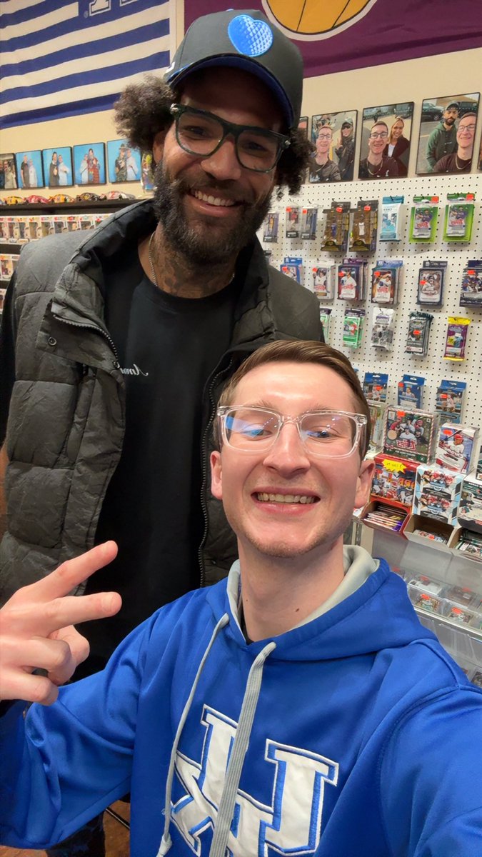 Huge shoutout to @pr00fessortrill Willie Cauley-Stein on hanging out at my shop yesterday for a few hours. We very greatly appreciate your time. You made a lot of kids (and adults) very happy!! Hope to see you back soon! Everyone go check out his new golf brand- Amor de Golf!