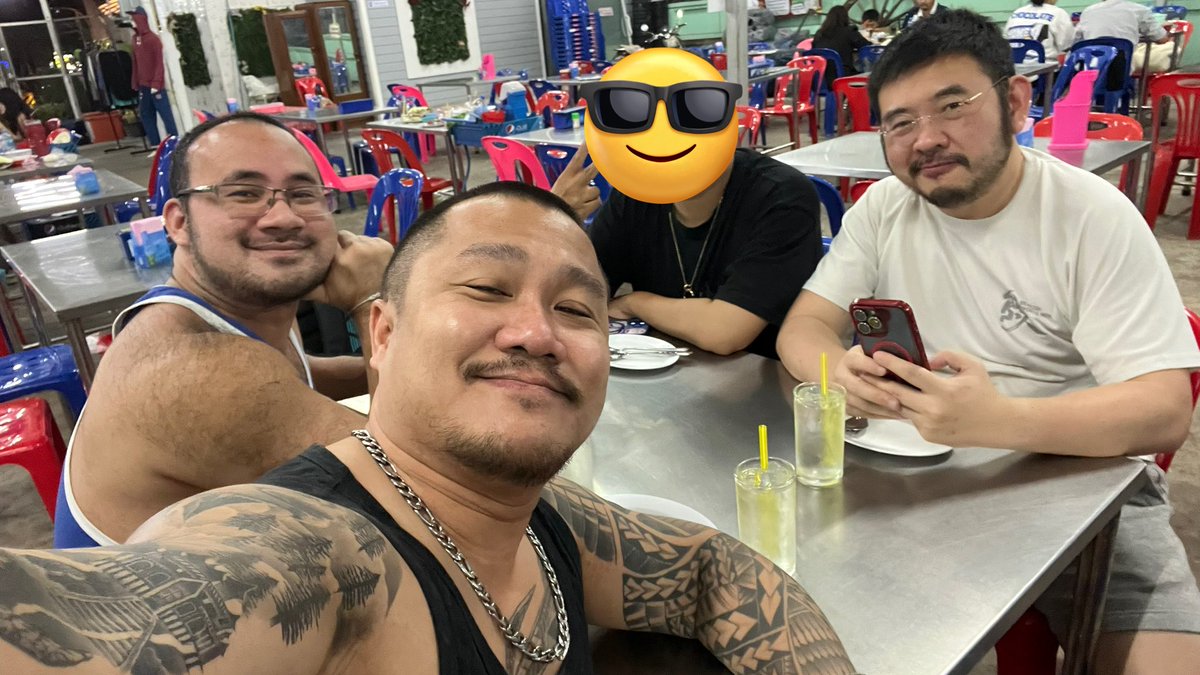 DreamKarin's tweet photo. “Bear House” is on production . Please wait for us a bit. 

It was a hot night ^^@naughtyseawolf @ShortyBuncha https://t.co/63RckgV9S8
