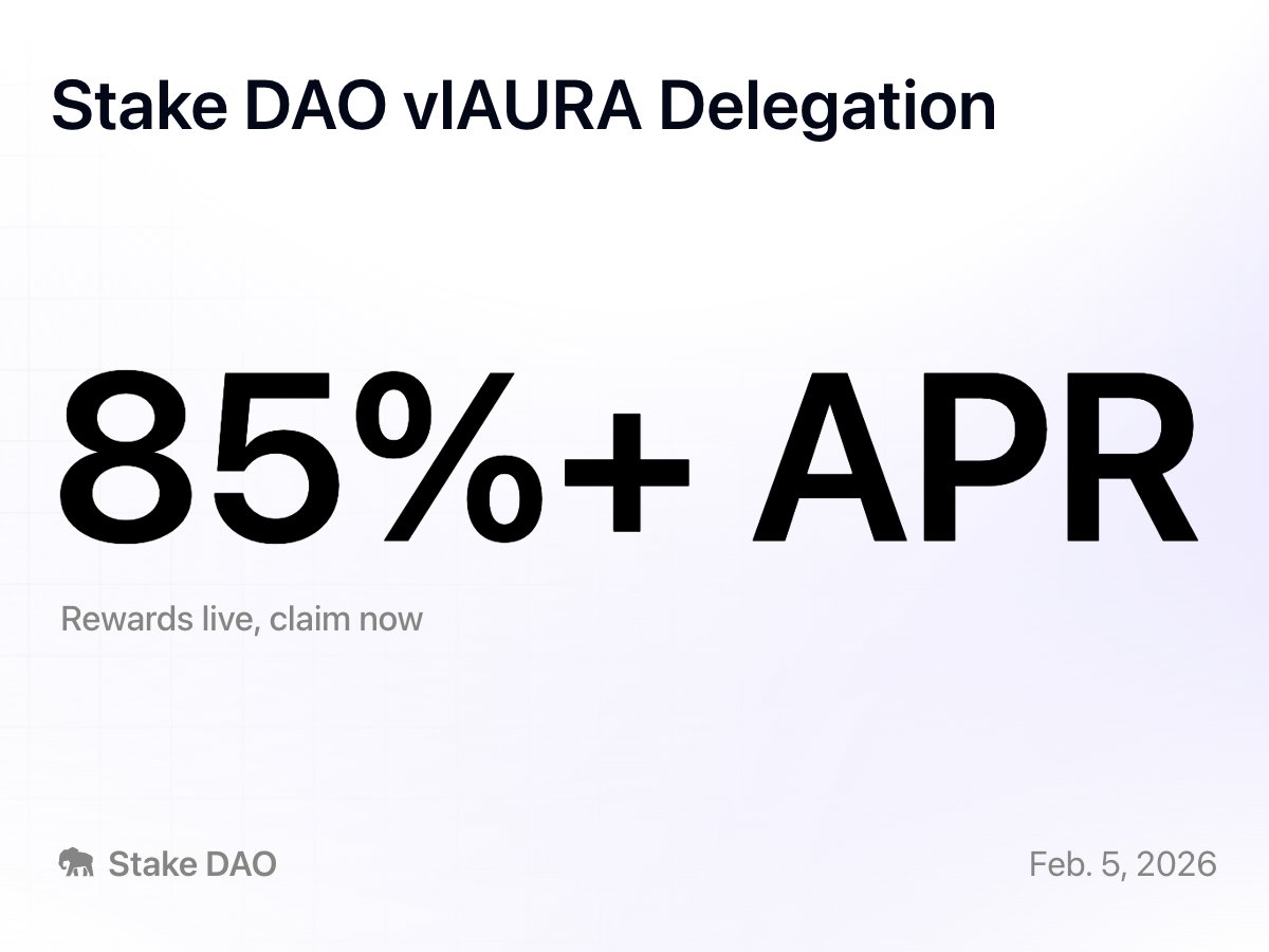 Stake DAO tweet media