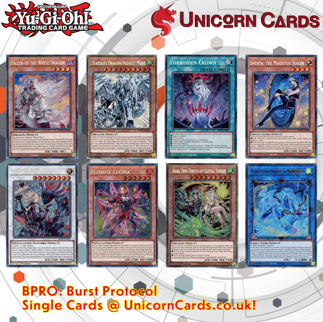 BPRO: Burst Protocol singles are LIVE All cards from the set are now listed individually find exactly what you're missing, instantly. No chasing. No duplicates. Just singles. https://t.co/CSgWUYPdiE #YuGiOh #BurstProtocol # BPRO: Burst Protocol singles are LIVE All cards from the set are now listed individually find exactly what you're missing, instantly. No chasing. No duplicates. Just singles. https://t.co/CSgWUYPdiE #YuGiOh #BurstProtocol #