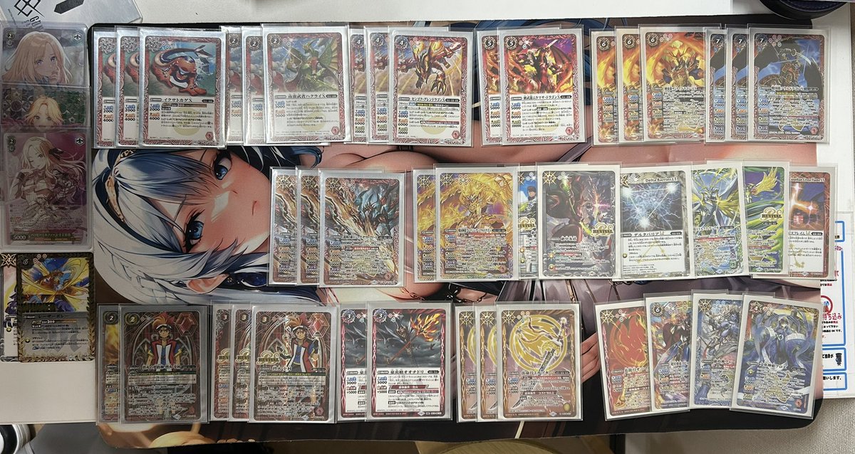 5日20時より開催した、バトルスピリッツ ショップバトルの優勝デッキ