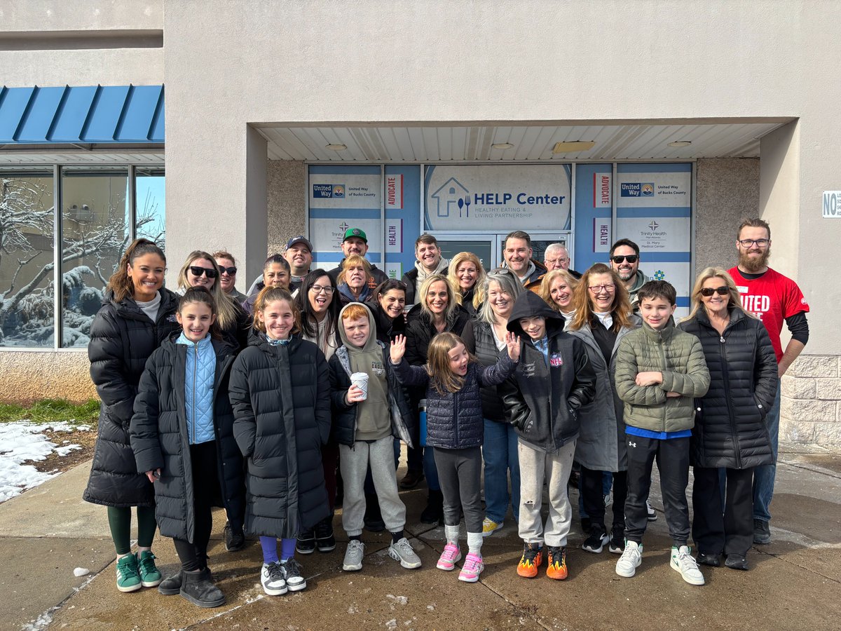 BegleyCarlin's tweet photo. We were incredibly grateful to spend MLK Day of Service with our partners at the United Way of Bucks County HELP Center.  Thank you to Sheri Ratner and her staff for making us feel welcome.  We cannot wait to assist next year! https://t.co/ZeNcn4jIxM