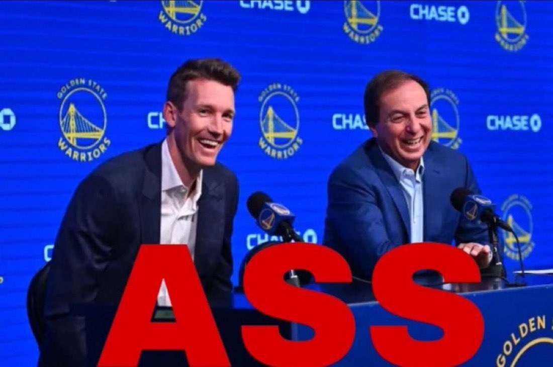 Retweet if Joe Lacob and Mike Dunleavy Jr have ruined the Warriors.