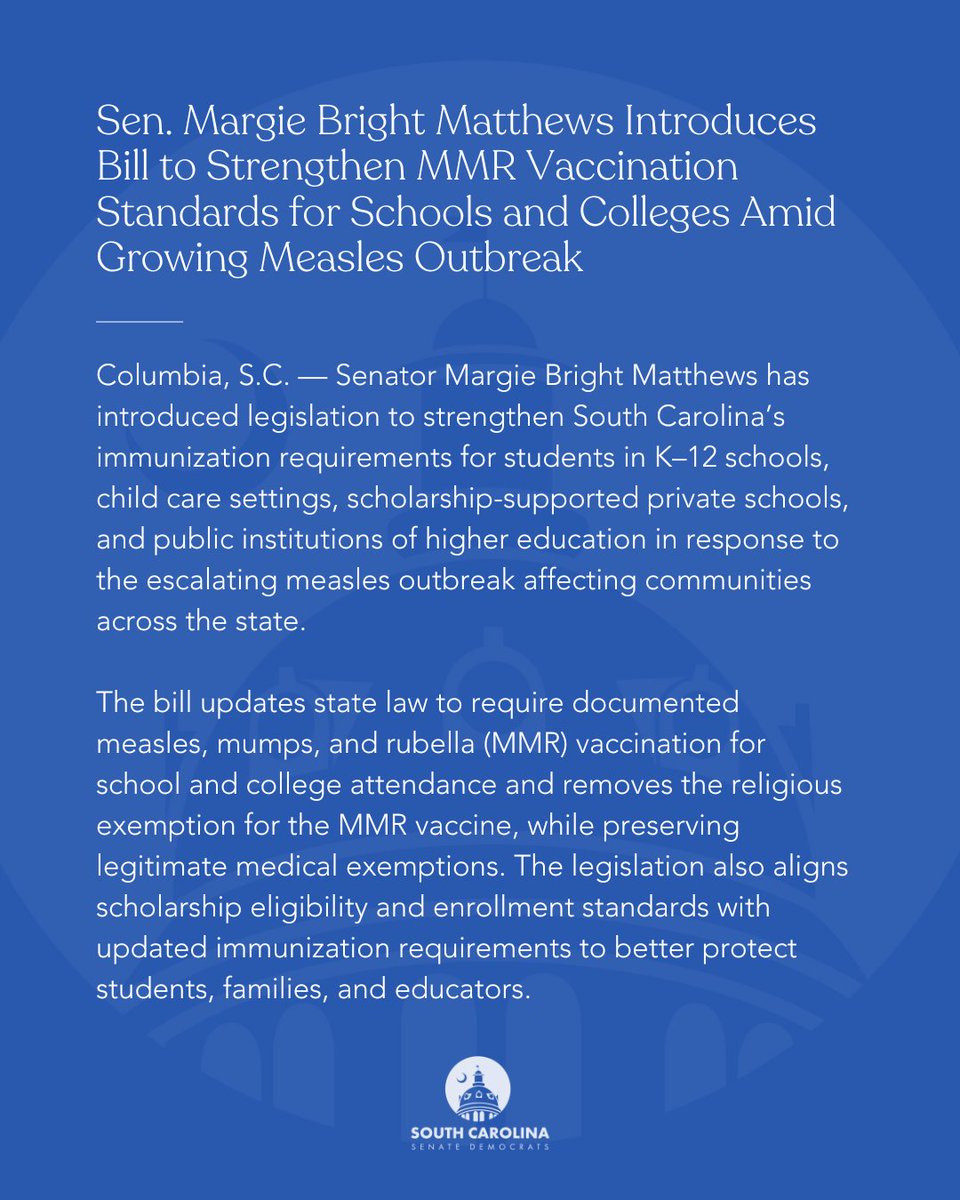 South Carolina Senate Democrats tweet media