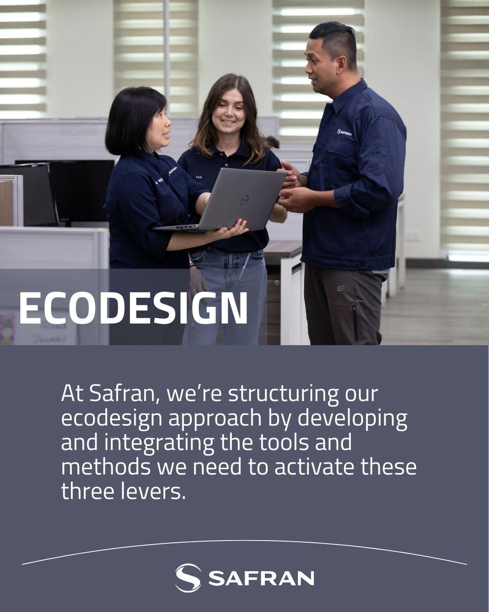 SAFRAN's tweet image. How does #ecodesign bring @Safran’s circular economy ambition to life in product development? Deep dive…