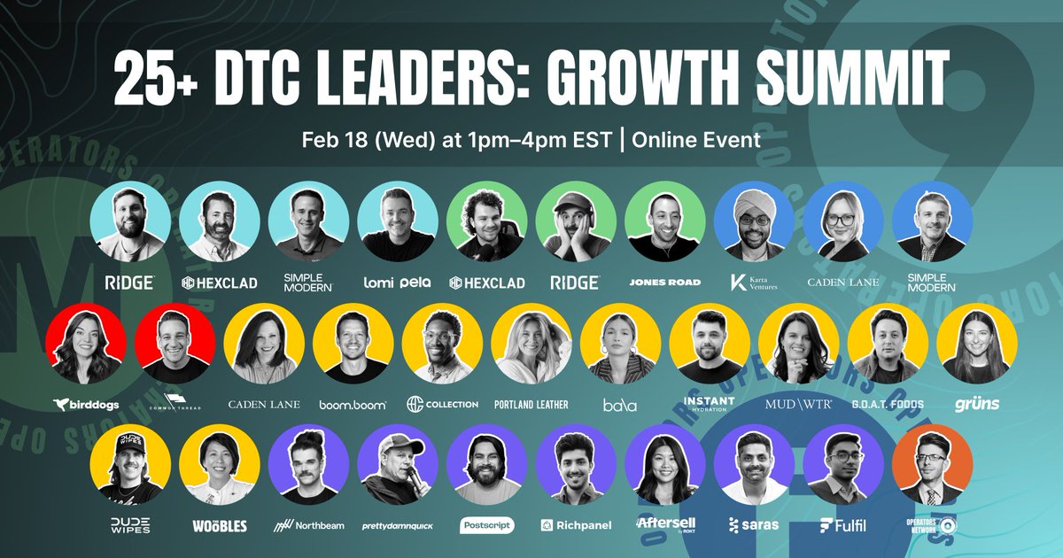 Matt Parkin | Meet me at Shoptalk tweet media