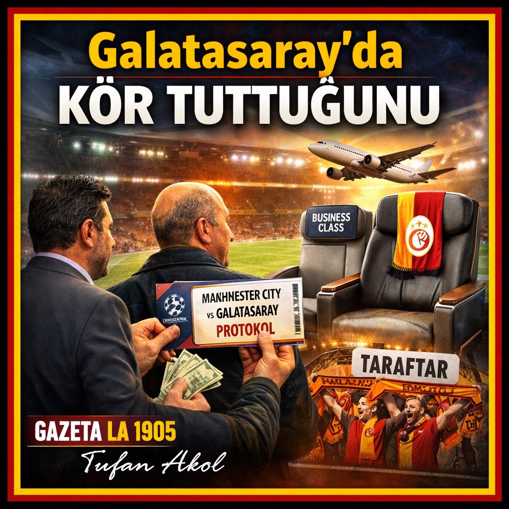 #GalatasaraySK
#GalatasaraySportifAŞ 

GALATASARAY’DA KÖR TUTTUĞUNU

Gün geçmiyor ki Galatasaray’da işler yolunda gitsin…

Rahmetli İlhan Şeşen’in o meşhur şarkısındaki gibi sormadan edemiyor insan:
“Neler oluyor bize, yine neler oluyor gülüm…”

İnanın, bu satırları yazarken