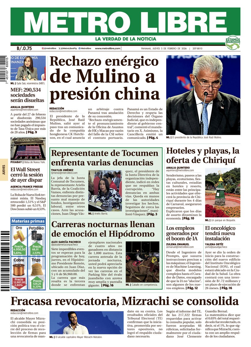 Metro Libre a tus manos... Epaper.metrolibre.com Lee aquí la versión e-paper de hoy #ActualidadML