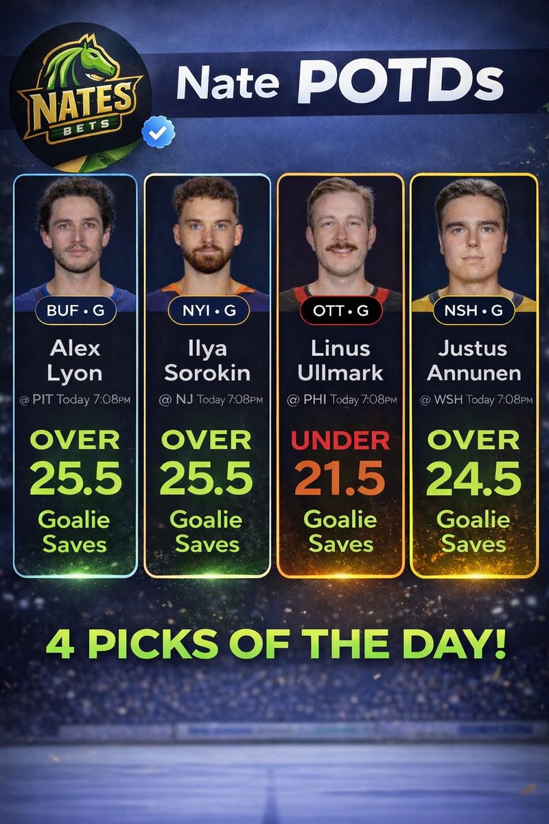 NateDFS15's tweet photo. Went 4-0 yesterday. Let’s do it again today. 🧹 

Who is tailing??

#PrizePicks #POTD https://t.co/xbQDstNxs8