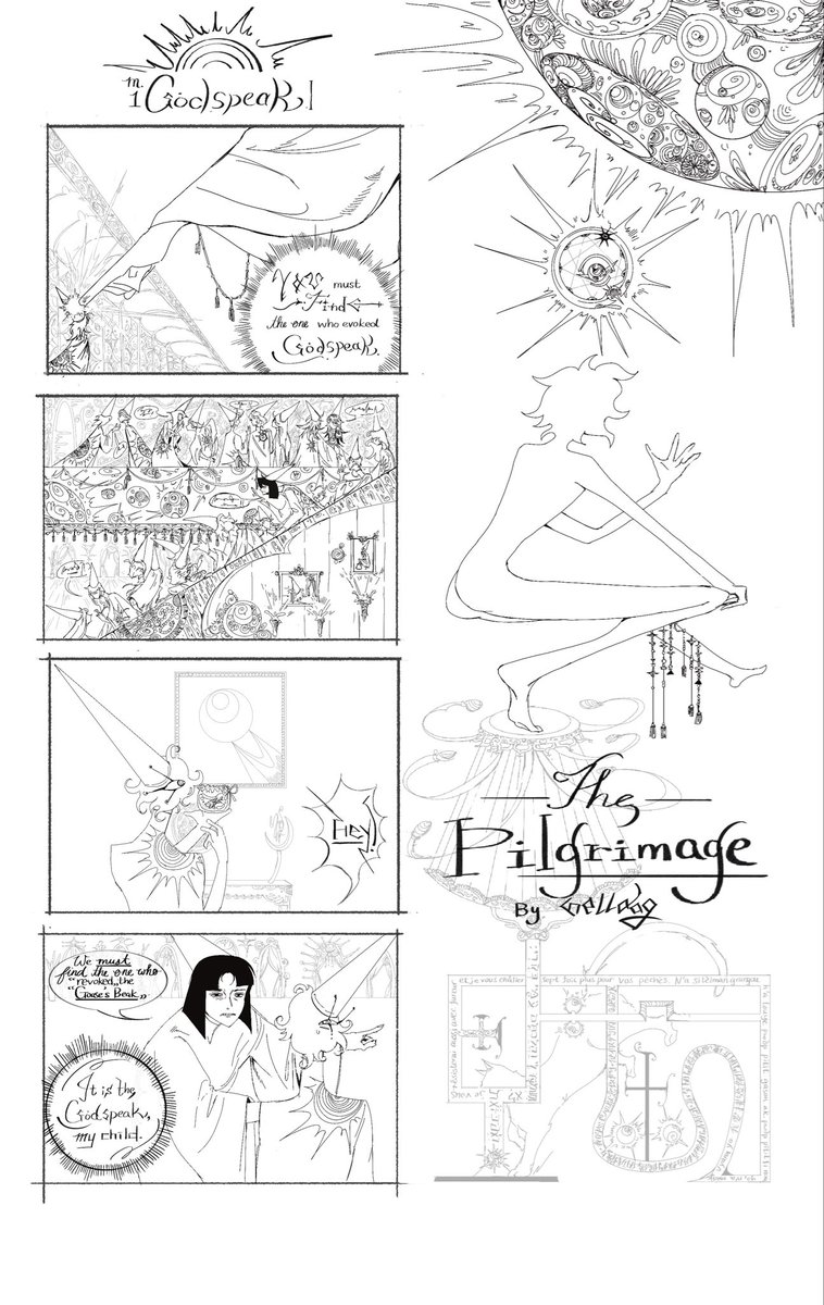 Helldog6555082's tweet image. #thepilgrimage #helldog #myart #webcomic