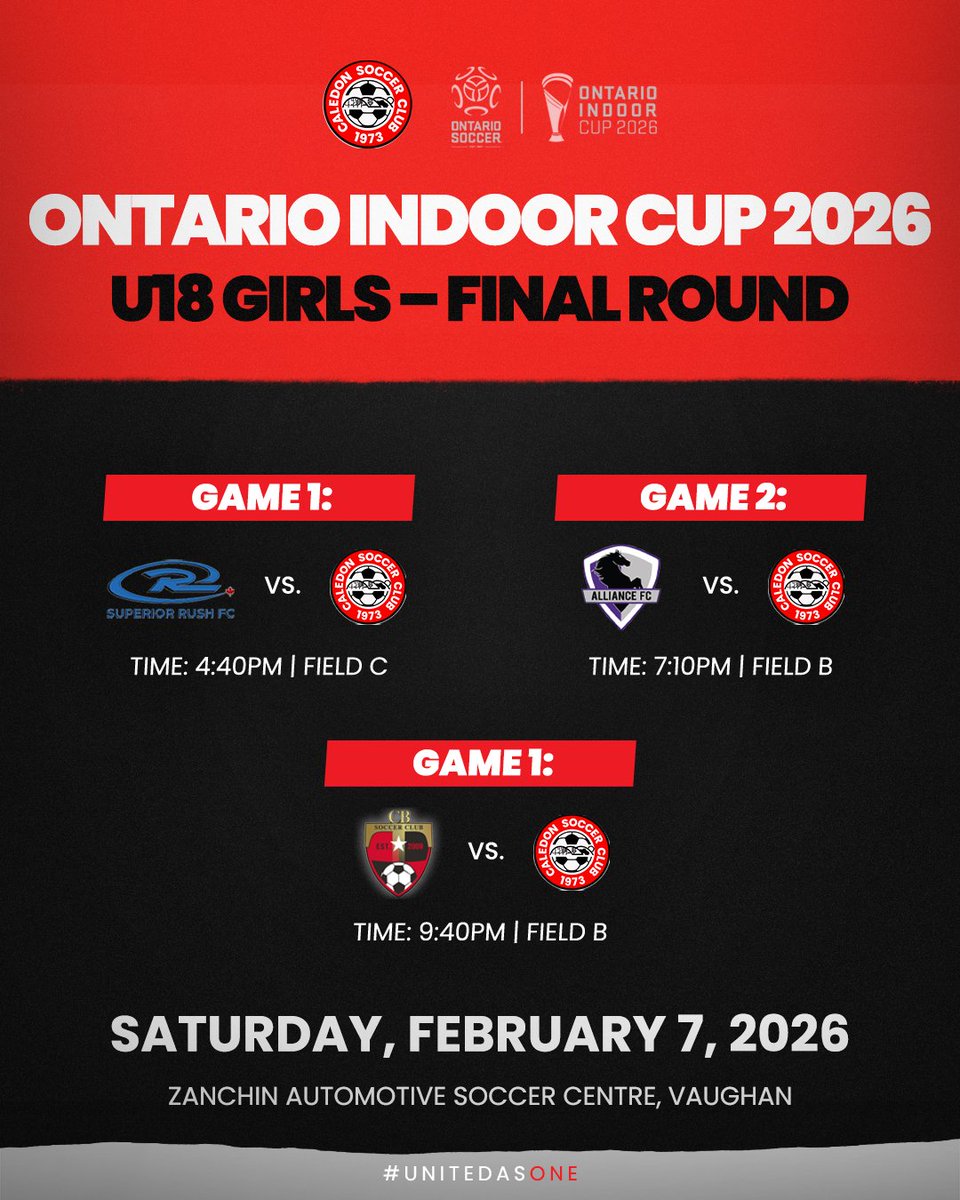 Caledon Soccer Club tweet media