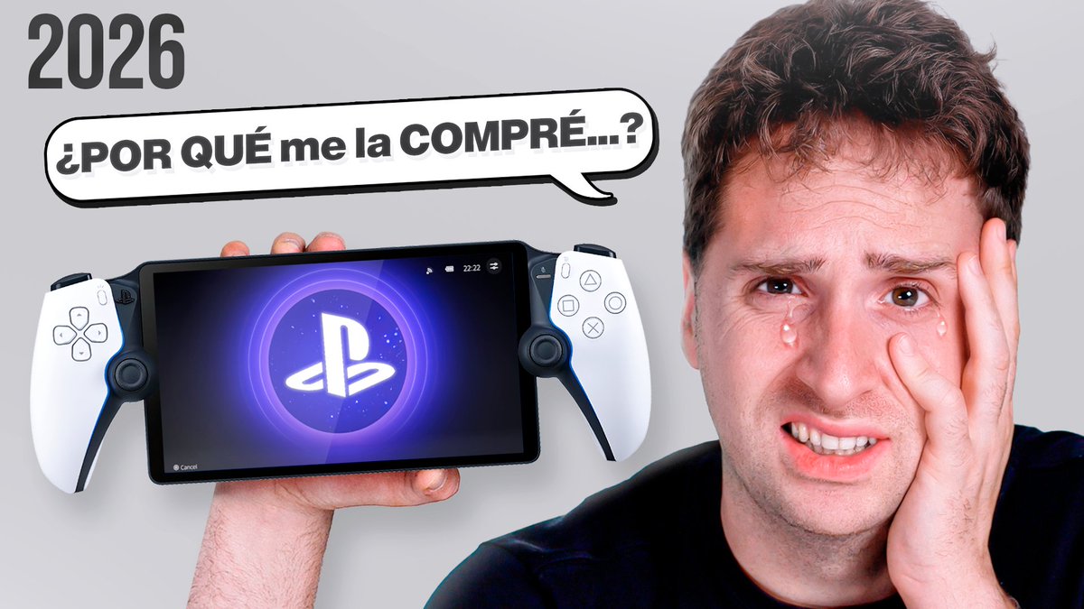 Nuevo vídeo: ¿Qué TAN MALA es la PS PORTAL en 2026? 👉🏻youtu.be/ymnn3TVLFVE