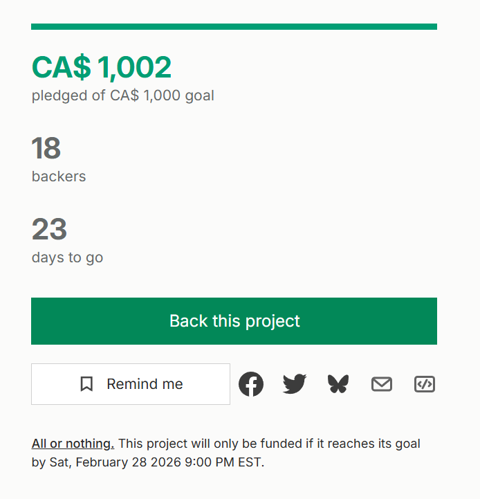 AndrzejGieralt's tweet photo. This is nuts! My book got funded in like 2.5 hours. Thanks so much for all the support!

There are still lots of early bird signed copies available! We can start pushing for some stretch goals (including, hopefully, free audiobooks for all backers!) https://t.co/sseABzVvhF https://t.co/Yd0GTLi9wH
