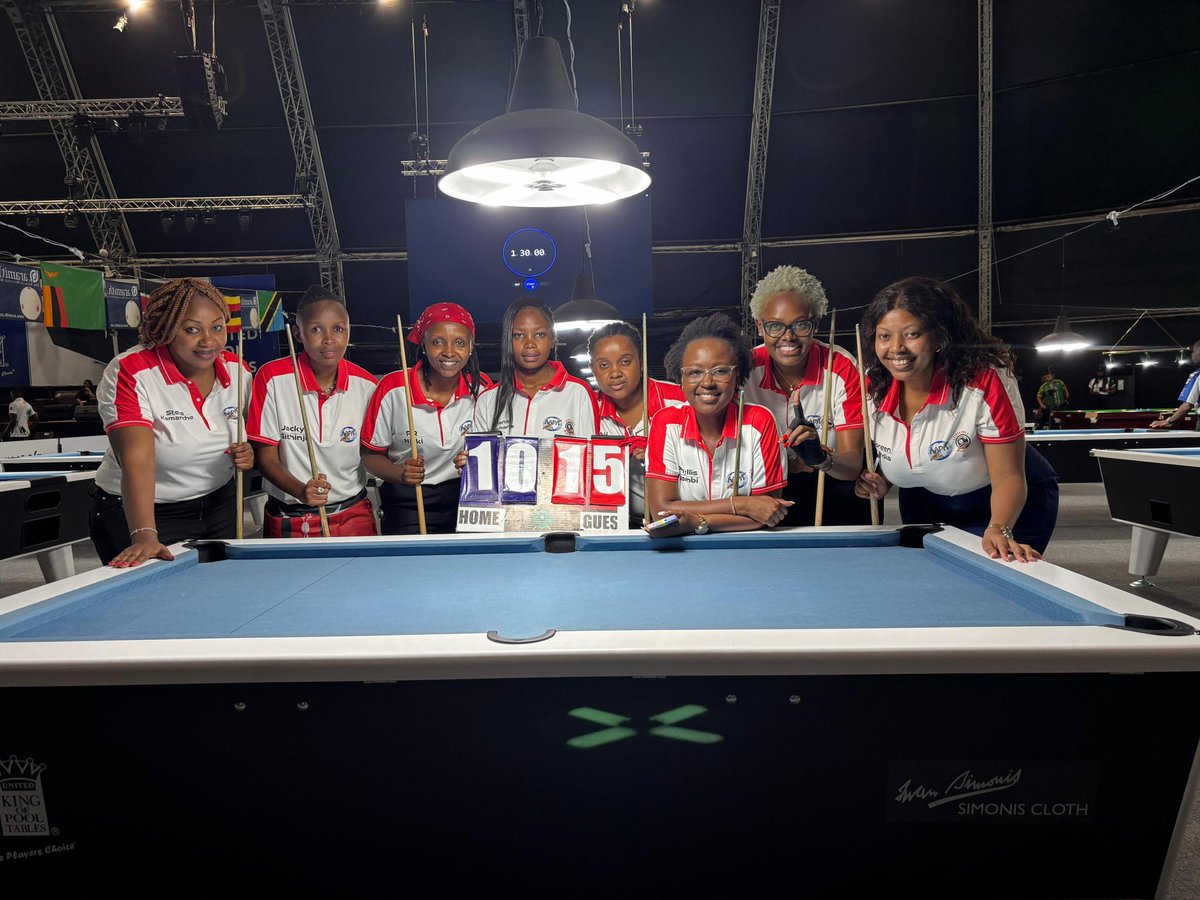 msnguhi's tweet image. Does the Country even know that Kenya has a whole team representing the Country at the ALL AFRICA POOL CHAMPIONSHIP 2026 in Durban, South  Africa?

AND THEY'VE proceeded to the finals!!!!!!!!

4th frame is my sister!!!!! 
🔥🔥🔥🔥

🇰🇪🇰🇪🇰🇪