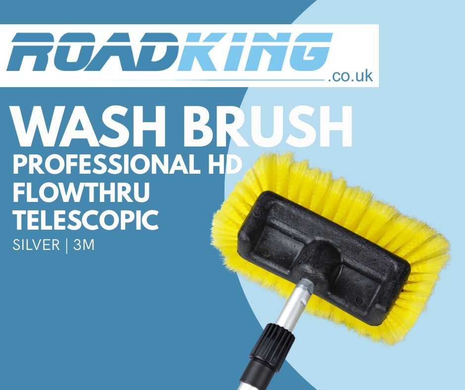 RoadkingUK's tweet photo. Professional HD Flow-Thru Telescopic Wash Brush 🚛
🧼 Heavy-duty flow-through wash brush for effortless cleaning
📏 Telescopic handle extends up to 3m 
https://t.co/r0CImRjkT5

#RoadKing #WashBrush #TelescopicBrush #TruckCleaning #VehicleCleaning #TruckLife https://t.co/w7yt2meuRA