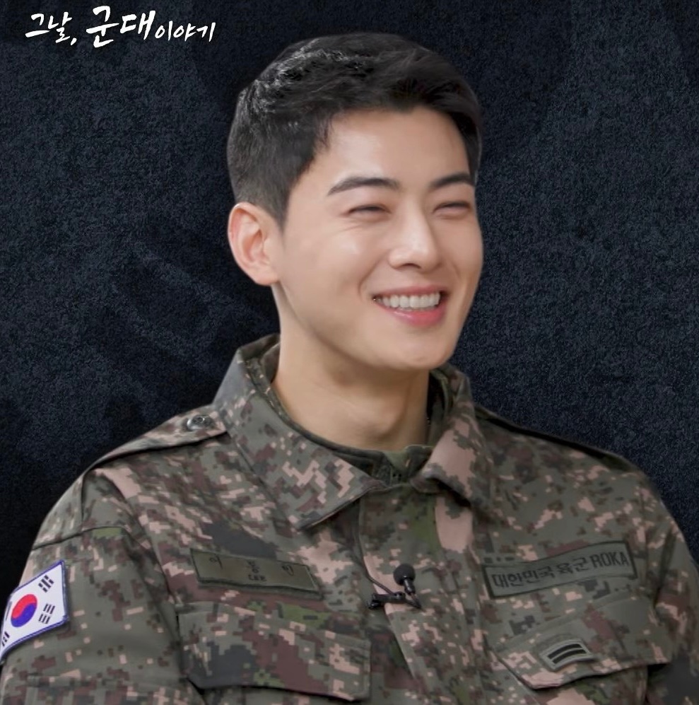 it’s been six months since eunwoo enlisted in military, twelve more months to go 🥹💌
