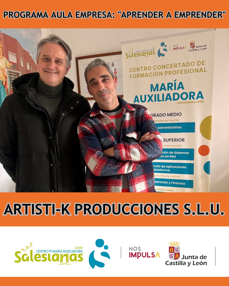 Salesianas León Centro de F.P. María Auxiliadora tweet media