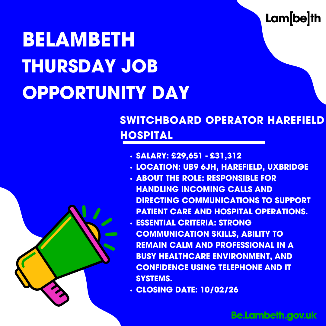 BeLambeth - Lambeth Council tweet media