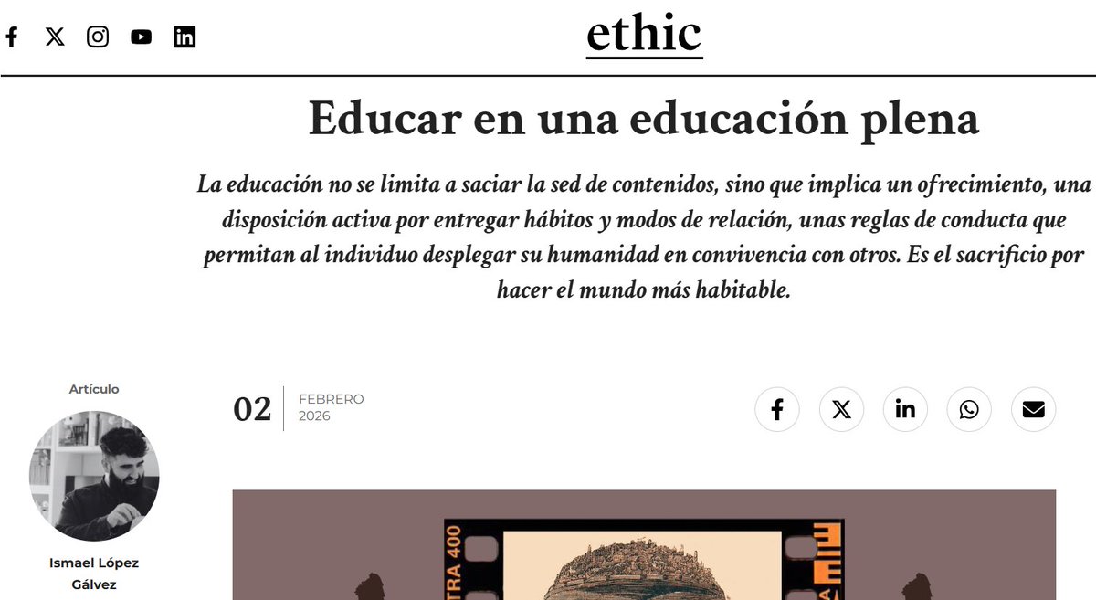 Educar no es solo transmitir contenidos ni acumular títulos. Es formar hábitos, modos de relación y reglas de convivencia que permitan desplegar la humanidad con otros. Sin esa dimensión ética, la educación se queda en mera instrucción.
Cuando la educación separa técnica y juicio