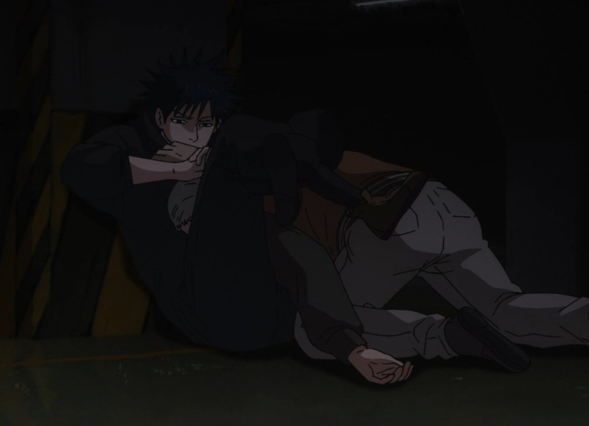 megumi doing this to yuuji WHEN