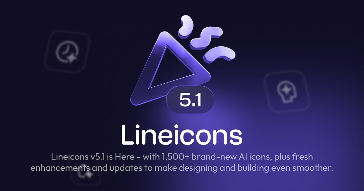 Lineicons tweet media