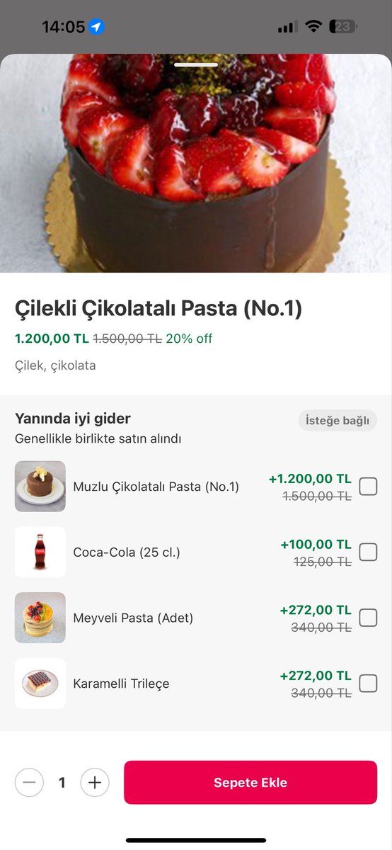 mapsmavi's tweet photo. Bugün yemeksepetinden sipariş ettiğim ve @ManolyaPastane tütüncü mehmet efendi şbnin gönderdiği kıllı pasta ektedir. Yemeksepetini beklemeyip pastaneye gittim.gayet rahat ve sakin şekilde yenisini istiyor musunuz dediler ve pastayı dolaba kaldırdılar. @denetlecomtr https://t.co/2SqfvoJpjl